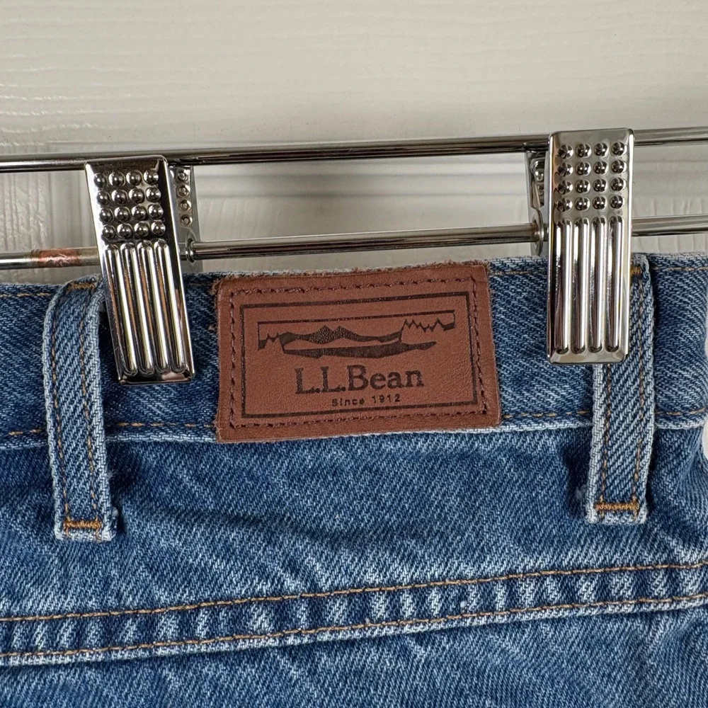 LLBean Double L Jeans Relaxed Fit Men's 38x30‎ Heavyweight 100% Cotton Workwear